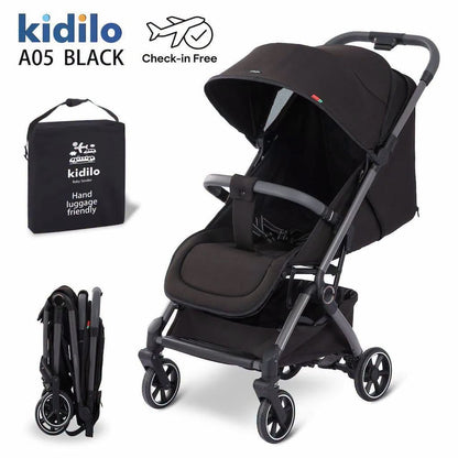 poussette cabine avion kidilo K05  noire