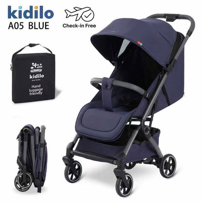 poussette cabine avion kidilo K05 blue