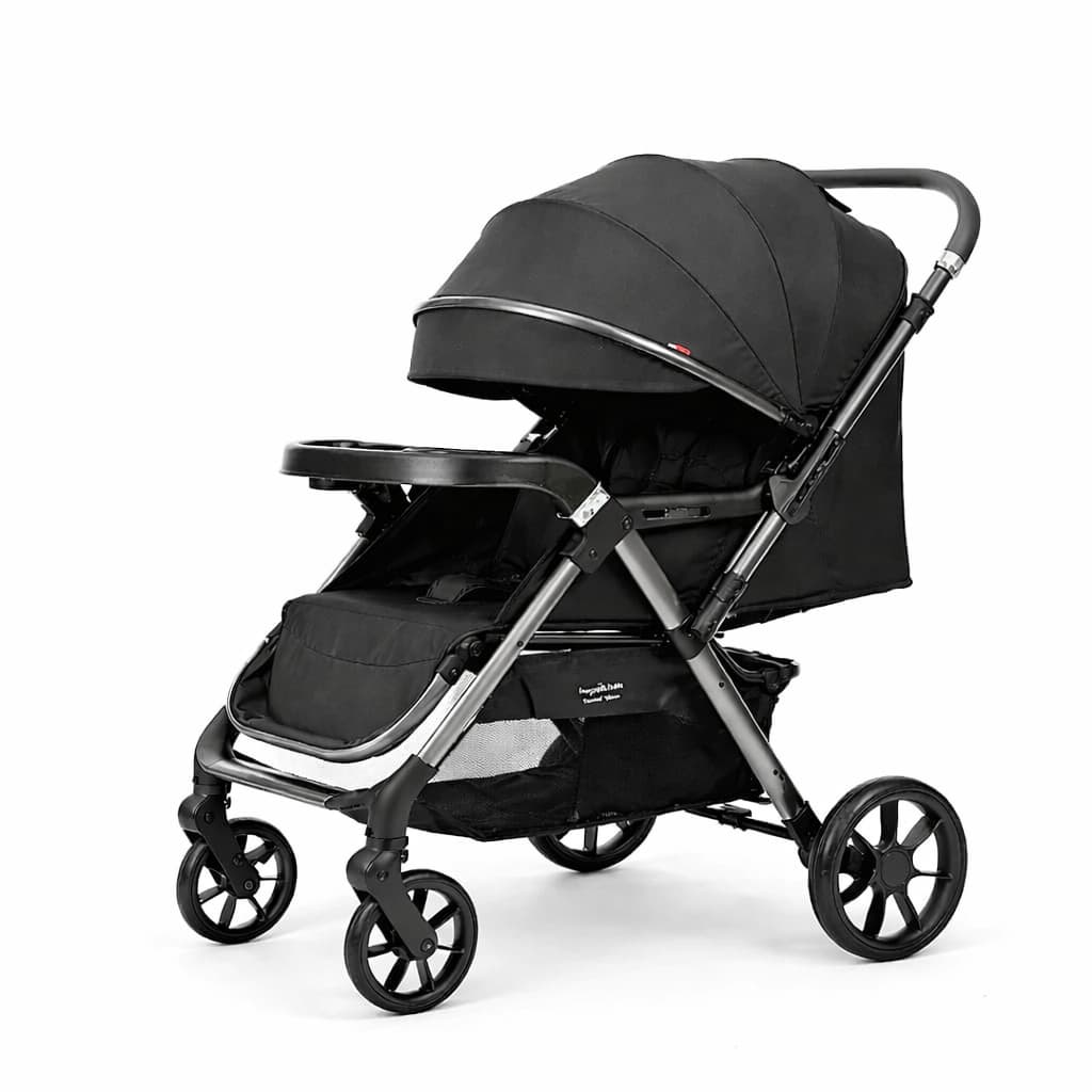 Poussette classique KIDILO T8 réversible face parents face route