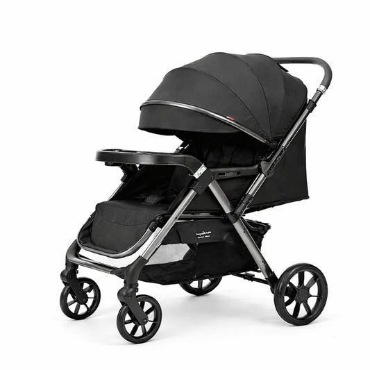 Poussette classique KIDILO T8 réversible face parents face route