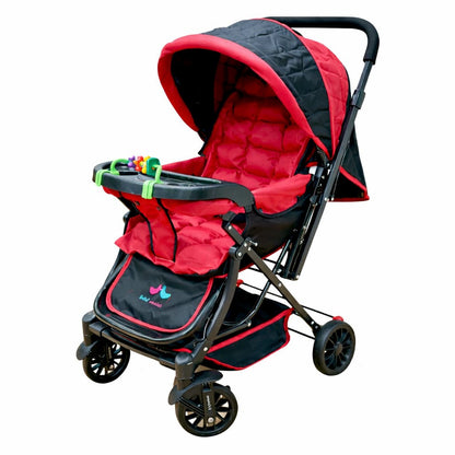 Poussette classique Baby Confort rouge pour promenade