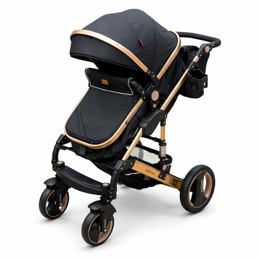 poussette combinée 2 en 1 belecoo q3 réversible 
