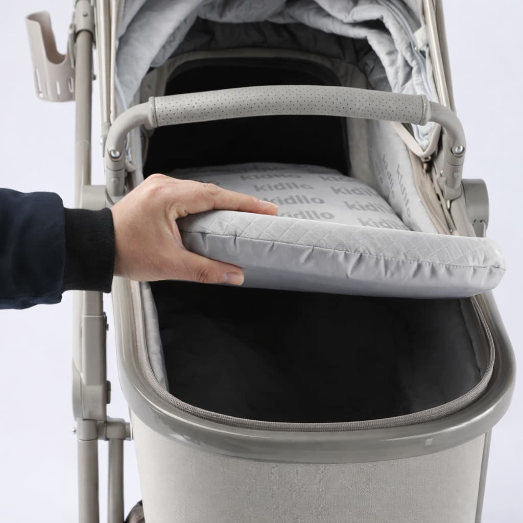 Matelas poussette KIDILO G606 confortable pour nouveau-né