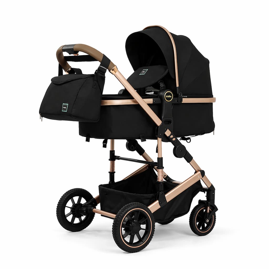 Poussette combinée kidilo a10 reversible face parents face route