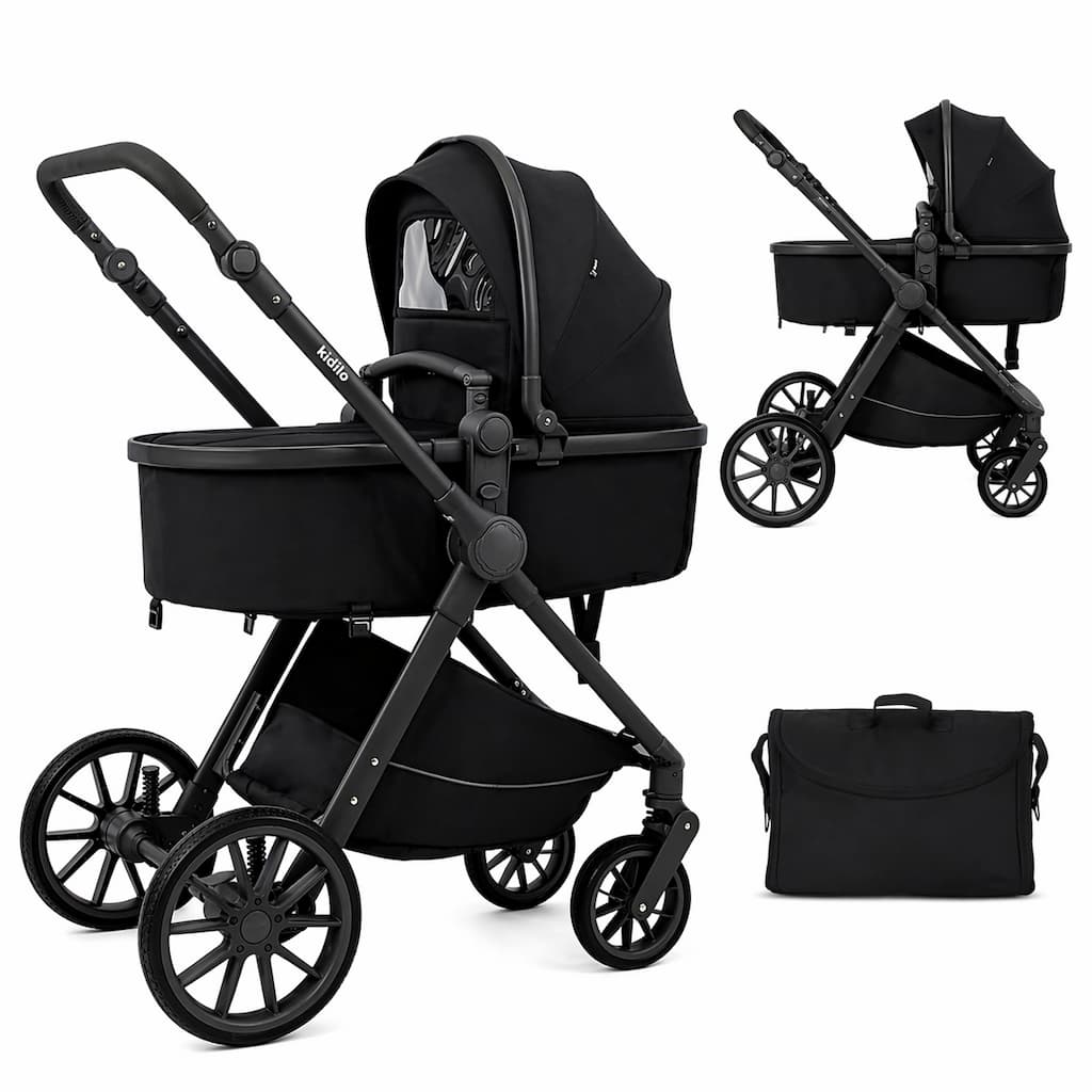 poussette KIDILO D4 confortable et réversible