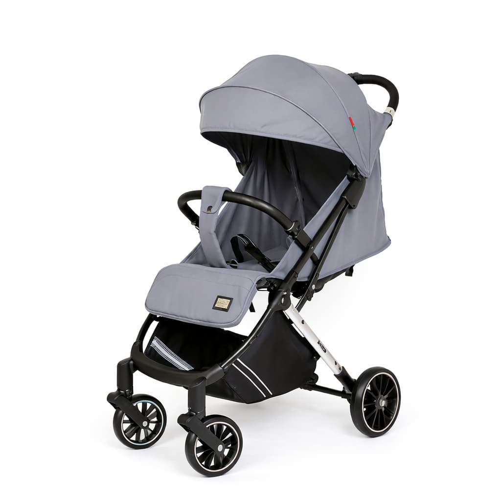 poussette compacte voyage bébé avion GRIS