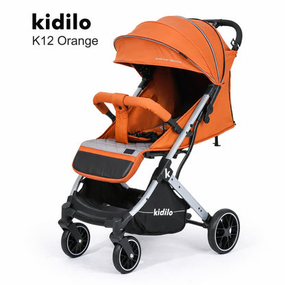 poussette cabine avion pliable voyage kidilo k12 rouge
