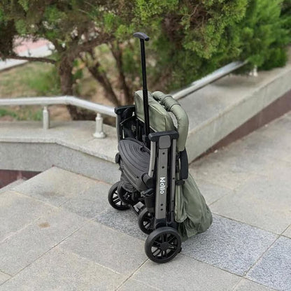 poussette cabine avion kidilo k8 pro KIDILO K8 PRO pliée pour voyage et déplacements