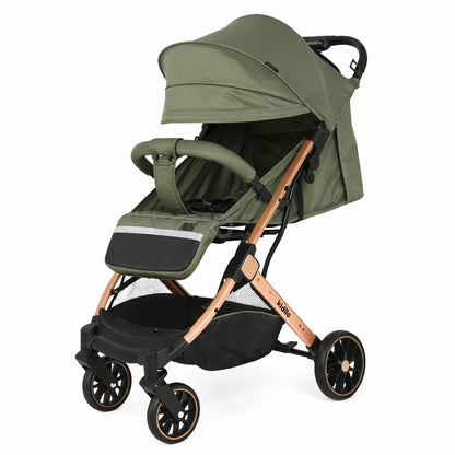 Poussette Valise KIDILO K10G – ultra légère, compacte, voyage vert armée