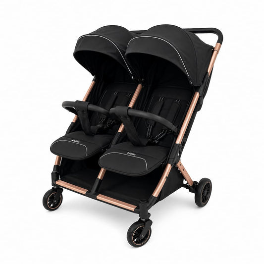 Poussette double Kidilo T22 pour jumeaux