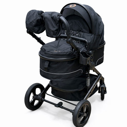 poussette combinée Belecoo Duo – Réversible Double Face Avec Accessoires