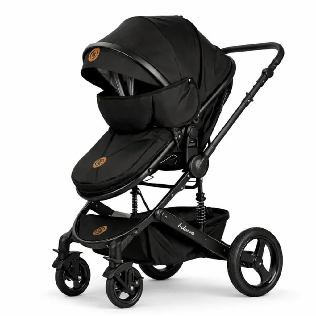 poussette combinée duo BELECOO 2 en 1 avec accessoires complète bébé