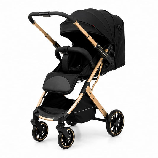 poussette réversible kidilo D7 vue de 3/4
