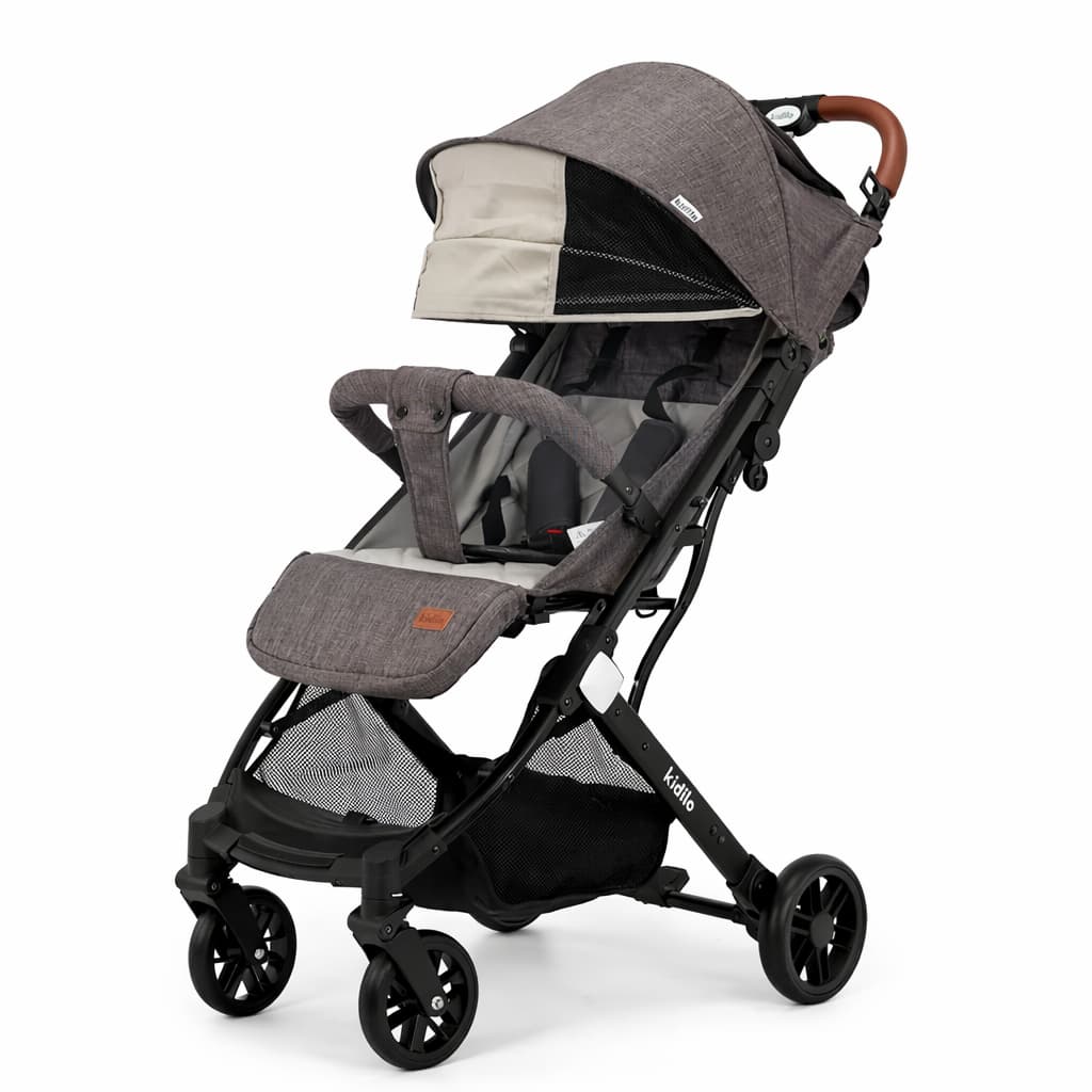 poussette légère bébé adaptée avion KIDILO K8 khaki