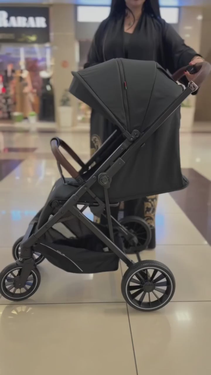 video de démonstration Poussette combinée KIDILO G606 noire