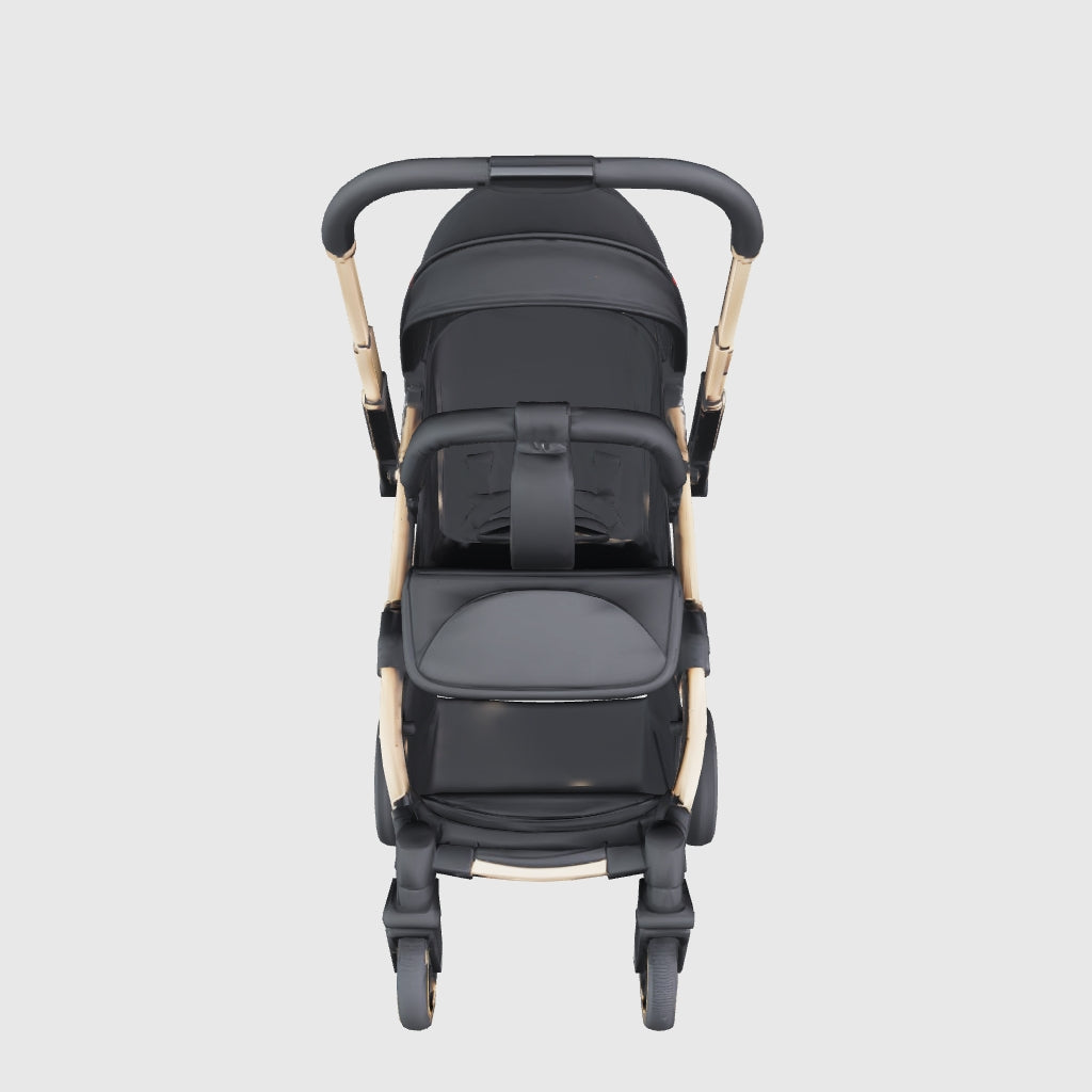 Poussette réversible Kidilo D7 - modèle 3D interactif